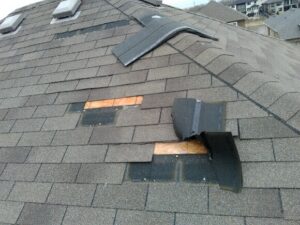 Shingle Blow-offs from High Winds